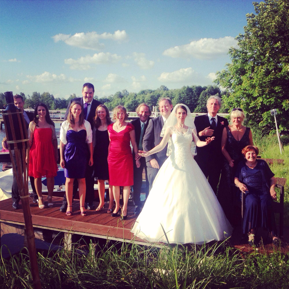 Wedding Pic On Bridge